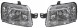 Depo  Fiat panda 03- headlamp set headlamps