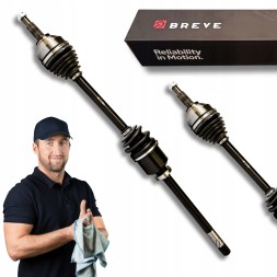 BRV B1714 Drive shaft right renault laguna ii 2.0 16v manual new