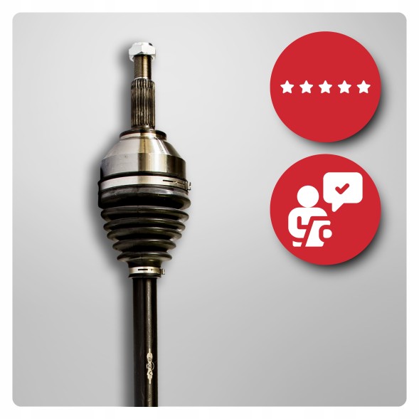 BRV B1714 Drive shaft right renault laguna ii 2.0 16v manual new