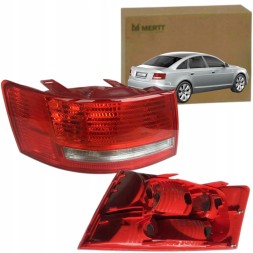 Mertt New rear lamps p21w + py21w sedan set audi a6 c6 2004-2008 left right