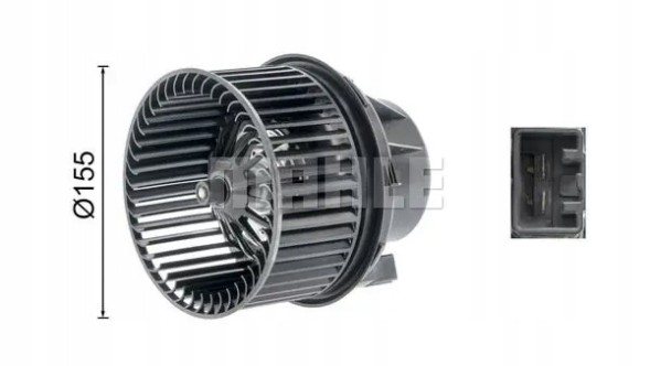 Mahle  Blower air supply fan ab 247 000p mahle