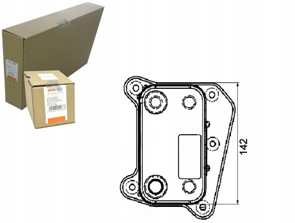 Behr Hella Service 85961355 BRH Brh8mo 376 726-091 oil cooler behr hella 6111 + driver assistant #33