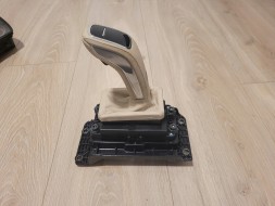 BMW OE MASERATI GHIBLI LEVANTE GAŁKA WYBIERAK ZMIANY BIEGÓW JASNA SKÓRA 670105541 Maserati ghibli levante shift selector knob light leather 670105541