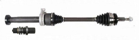 CHINA  Half axle vw transporter t6 2.0 tdi (2015-2024) - manual - right - new + roller