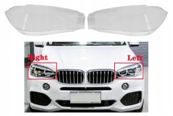 WOLLER  Lens cover headlight lamp right side left for bmw x6 f16 2014-2019