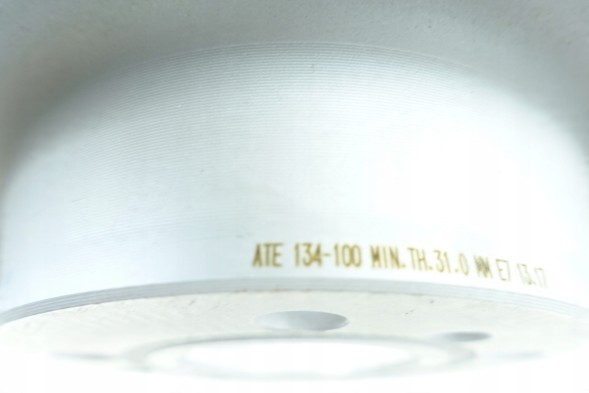 ATE  Brake disc audi a8 d3 vw phaeton 24.0134-0100.1 3d0615301f 3d0615301m