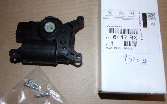 PSA 6447RX Reg.Air motor c4,p 307 6447.Rx
