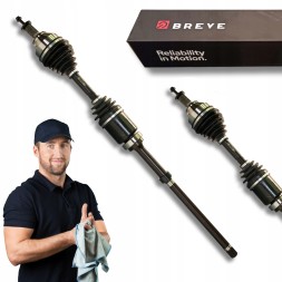 BRV Half axle right volvo s40 ii (544) 2.5 turbo t5 4x4 awd automat new