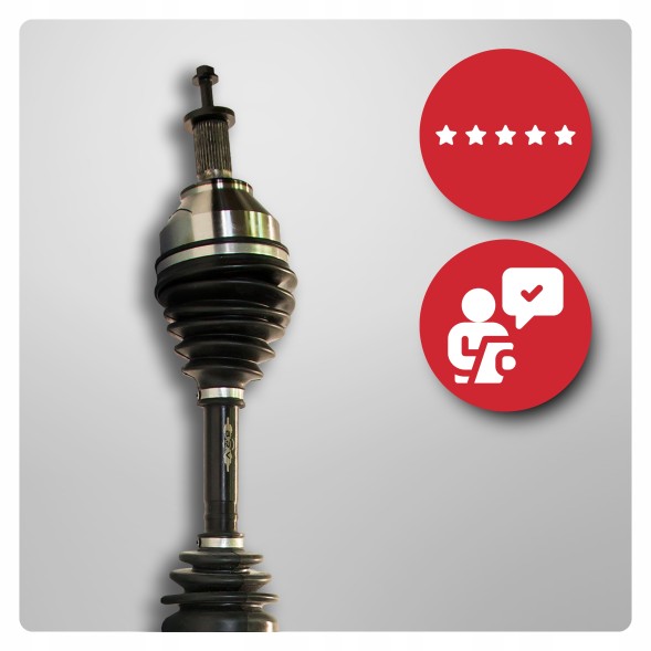 BRV  Half axle right volvo s40 ii (544) 2.5 turbo t5 4x4 awd automat new