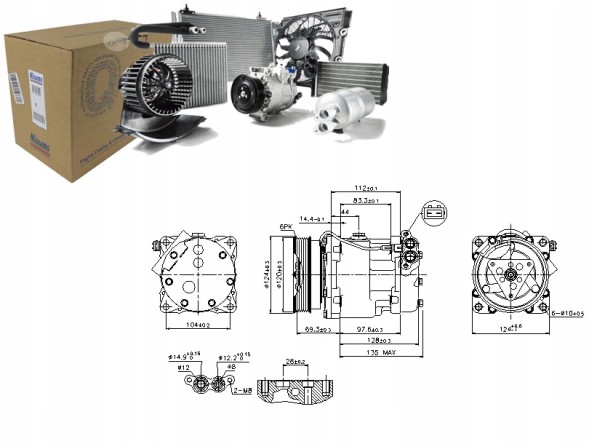 Nissens 86218353 NIS Nis89203 air conditioning compressor vw multivan v, tra + driver assistant #33