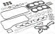 Elring  Zest head gaskets 631.880 elring lexus gs iv