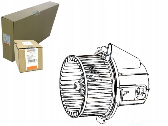 Behr Hella Service  Citroen c4 04- peugeot 307 03- beh blower engine + driver's pack #2
