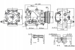 Nissens 89365/NIS Nissens air conditioning compressor ford cougar, fiesta + driver assistant #28