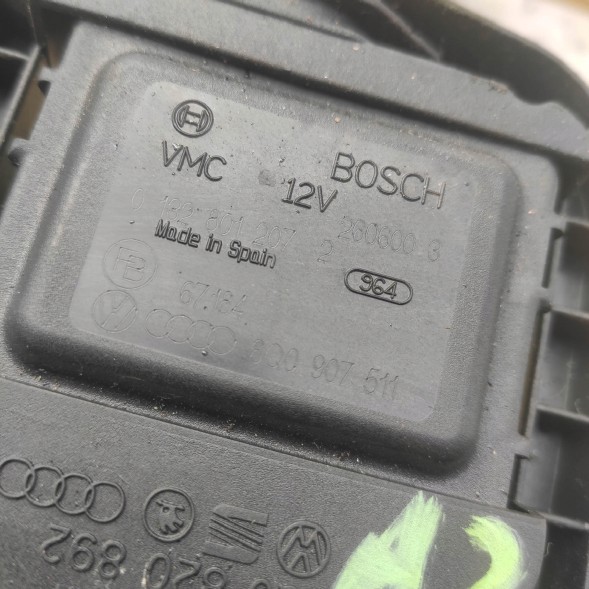 Audi OE 6Q0907511 Control of the ventilation system oe vw 6q0 907 511