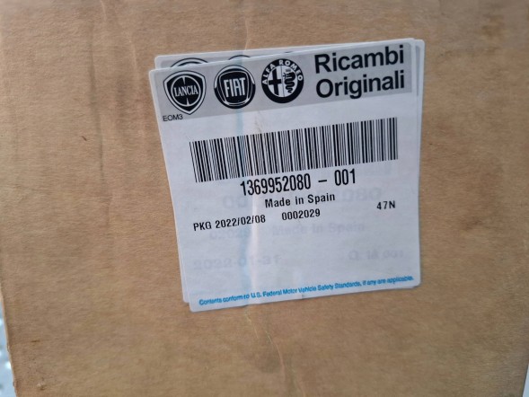 Fiat OE 1369952080 Left half axle 1369952080 ducato ducato maxi minibus multi 2.3 16v / 2.8 8v 06-