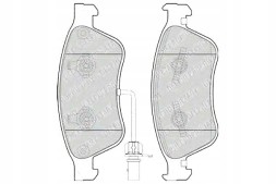 Delphi LP2072/DEL Delphi set of brake pads front audi a6, a8 + driver assistant #28