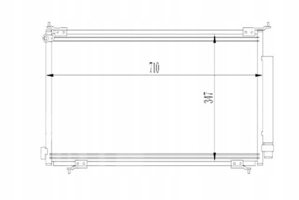 Depo  Dep018-016-0011 condenser depo 80110s9a013 80101sc + driver assistant #33