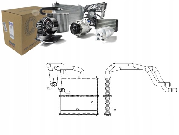 Nissens  Nissan qashqai i 1.6/2.0 02.07-04.14 n heater