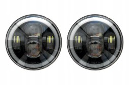 Venus LTD 5905226040791 Jeep wrangler jk led front lamps 7'' halo eyes e9 homologation