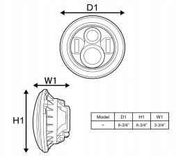 Venus LTD 5905226040791 Jeep wrangler jk led front lamps 7'' halo eyes e9 homologation