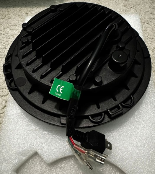 Venus LTD 5905226040791 Jeep wrangler jk led front lamps 7'' halo eyes e9 homologation