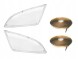 AutoDor  Ford focus ii 2 2004-2008 headlight glass shades + butyl adhesives for lamps