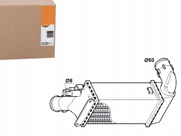 NRF PRO/30835 NRF Intercooler citroen c5 2,0hdi nrf + collision assistant #34