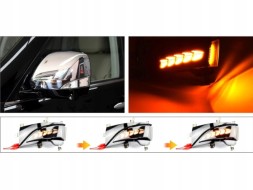 WOLLER P.173/201. Indicators dynamic led in mirrors for infiniti qx80 lift 2014-2017