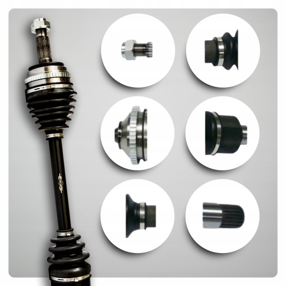 BRV  Half axle front left honda cr-v crv i (rd) 2.0 16v new