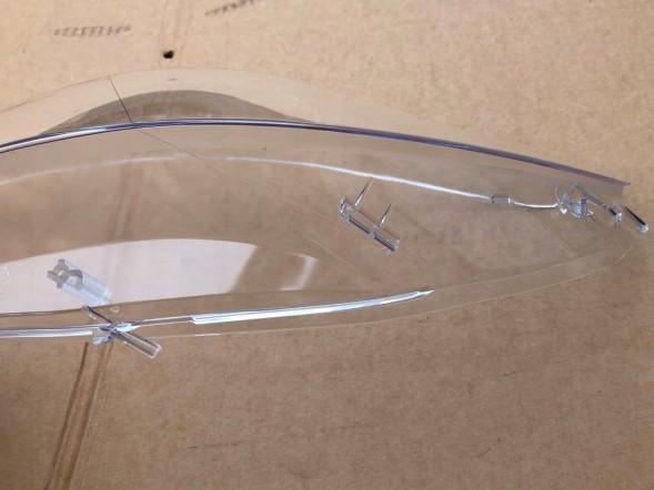 WOLLER  Headlight glass shades left right front for bmw 5 gt f07 2009-2017