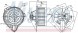 Nissens 87170 Blower air supply fan 87170 nissens