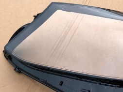 WOLLER  Headlight housings led shades left right front for mercedes e w213 beforelift