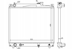 Nissens  Engine cooler suzuki grand vitara i vitara 2.0 + collision assistant #34