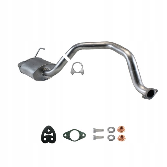 CHINA ZEST.57.007E End muffler ssangyung kyron 02/06-03/12 2.0 xdi