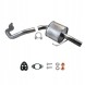CHINA ZEST.57.007E End muffler ssangyung kyron 02/06-03/12 2.0 xdi