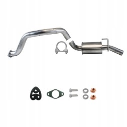 CHINA ZEST.57.007E End muffler ssangyung kyron 02/06-03/12 2.0 xdi