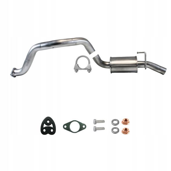 CHINA ZEST.57.007E End muffler ssangyung kyron 02/06-03/12 2.0 xdi