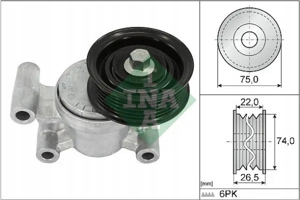 Schaeffler INA  Multi-groove v-belt tensioner