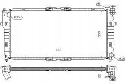 Nissens PRO/62392A NIS Engine cooler mazda 626 iv 626 v mx-6 1.8/2.0 + collision assistant #34