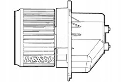Denso DEA13004 Denso lancia ypsilon 0.9-1.3d 05.1 blower fan + collision kit #11
