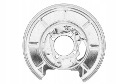 Polcar Osłona tarczy hamul. tył  l=p MERCEDES KL A(W169),09.04-05.08 A1693300720; A1693300820 Rear brake disc cover l=p mercedes kl a(w169),09.04-05.08 a1693300720
