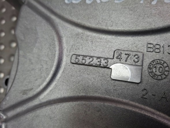 Fiat OE S26340123 Housing timing cover 55233473 fiat 500 panda iii o.9 twinair 2012-