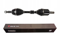BRV B1595TG Half axle left nissan qashqai ii (j11) 1.6 dci automat new