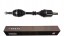 BRV B1595TG Half axle left nissan qashqai ii (j11) 1.6 dci automat new