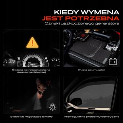 Frankberg  Frankberg alternator 140 a for vw golf 5 passat polo audi a1 a3 a4 seat