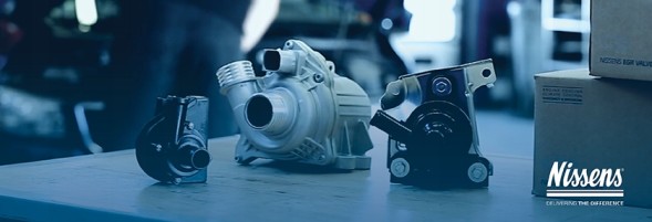 Nissens  24V blower motor with fans mercedes actros actros mp2 mp3