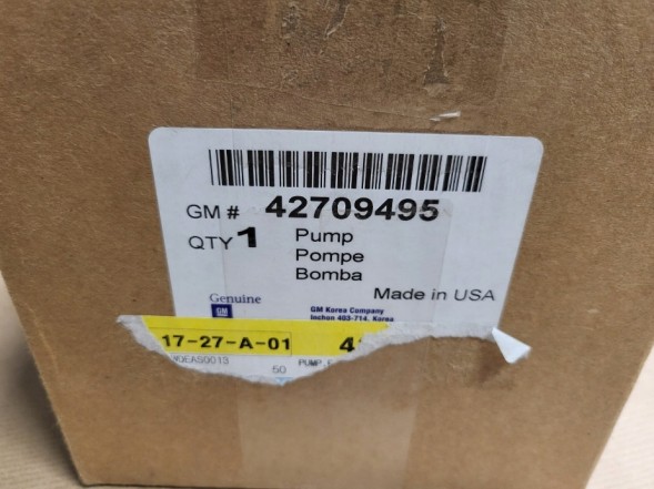 Opel OE 42709495 Power steering pump 42709495 opel mokka/mokka x original