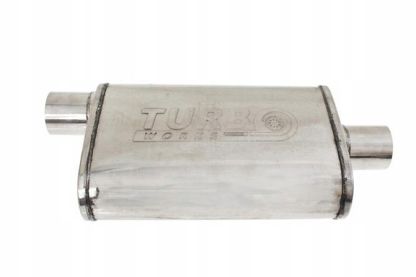 Turboworks TW-TL-602 Middle chamber silencer 63,5mm (2.5 inch) turboworks 304ss 355mm