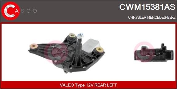 Casco CWM15381AS Wiper motor rear - casco cwm15381as