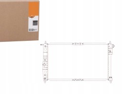 NRF  Cooler daewoo nubira, leganza 97- nrf + collision assistant #34